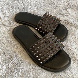 Aldo Studded Slides